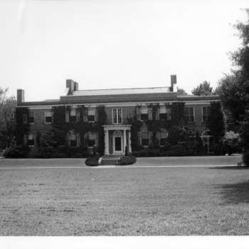 Chancellor's residence, North Carolina State College.