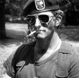 Mark E. Parker, Captain of the First Commando Group, ROTC