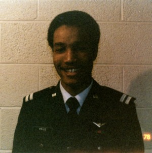 Cadet Price posing for the camera