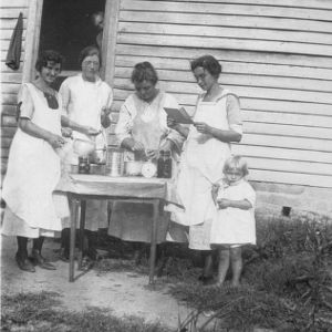 Women of Little River, NC working for certificates in Food Preservation