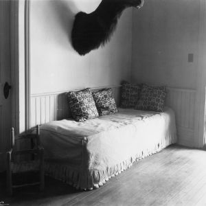 Interior view of a bedroom in Mrs. Patton's home in Craven County