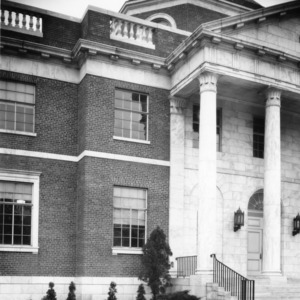 Brooks Hall, front entrance