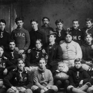 North Carolina College of Agriculture and Mechanic Arts football team, 1895.