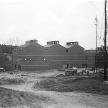 Centennial Campus, first building construction