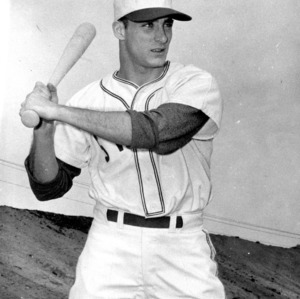 North Carolina State College baseball player Sonny Santoli.