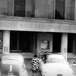 Reynolds Coliseum, entrance
