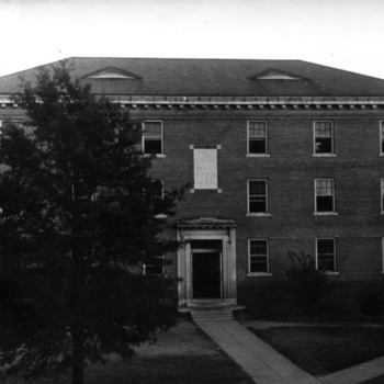 Welch Residence Hall, front view