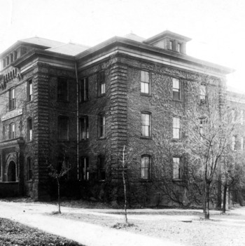 Watauga Hall, side view