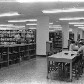Study and Reference area, D. H. Hill Jr. Library