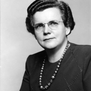 Professor Gertrude M. Cox portrait
