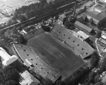 Aerial view of Riddick Stadium, North Carolina State College (Riddick  Stadium, NC State University (Raleigh, N.C.)) - 0004128 - NC State  University Libraries' Rare and Unique Digital Collections | NC State  University