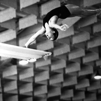 Allyson Reid diving