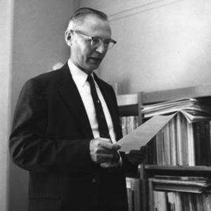 Head librarian William Porter Kellam