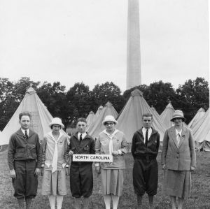 Delegates to the First National 4-H Camp, June 1927