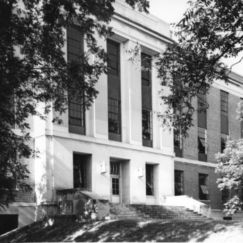 Entrance to Nelson Hall, North Carolina State College