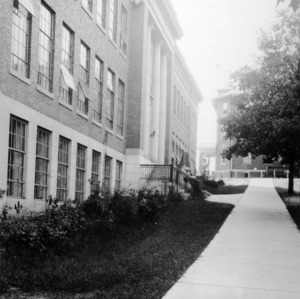 Page Hall entrance