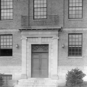 Peele Hall, front entrance