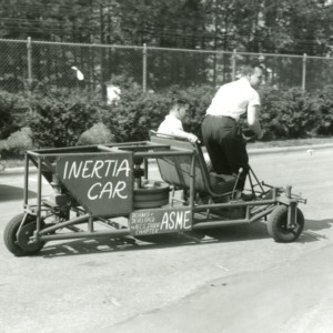 Inertial car at Engineers Fair
