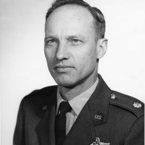Lt. Col. Franklin D. Blanton, assistant professor of Air Science and executive officer of the NCSU Air Force ROTC.