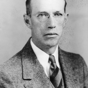 Professor M. E. Gardner portrait