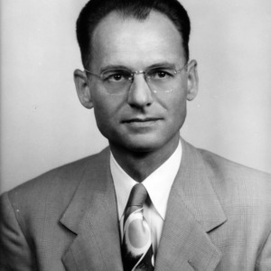 Professor Karl P. Hanson portrait
