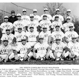 North Carolina State Wolfpack baseball team, 1961