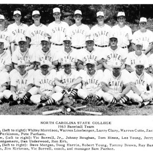 North Carolina State College 1963 baseball team