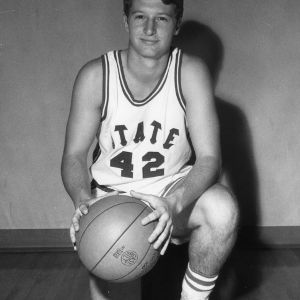 Basketball player Tom Fahey portrait