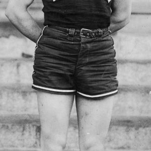 Captain Gordan T. Gresham of 1927 Wolfpack team under Coach Gus Tebell