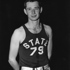N.C. State basketball's #79 Guard Joe Harand of Tenafly, New Jersey