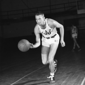 N.C. State basketball's #80 Guard Joe Harand of Tenafly, New Jersey