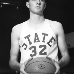 Basketball forward Ronnie Hoover portrait