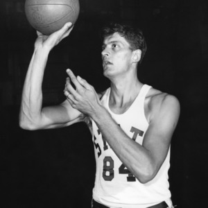 N.C. State's #84, Center Paul Horvath of Chicago, Illinios