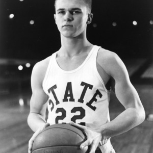 N.C. State basketball's #76, Forward Stan Niewierowski