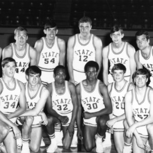 1970-1971 N. C. State basketball team