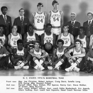 N.C. State University's 1975-1976 basketball team