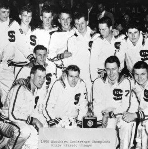 N.C. State College basketball team, 1950 Southern Conference and Dixie Classic champs
