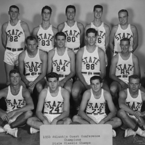 North Carolina State College basketball team -- 1956 Atlantic Coast Conference and Dixie Classic champions