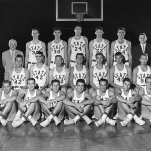 N.C. State College basketball team, 1960