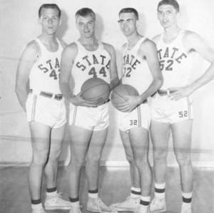 N.C. State College basketball players, 1961