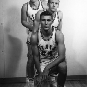 N.C. State College basketball centers, 1965