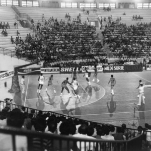 N.C. State basketball game in Greece, 1984