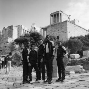 N.C. State basketball team in Greece, 1984