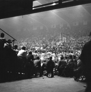 First game in Reynolds Coliseum