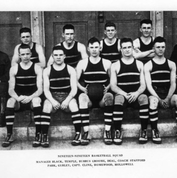 N.C. State College basketball team, 1919