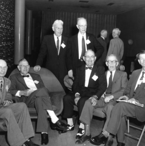 Members of class of 1903, Alumni Weekend, 1957.