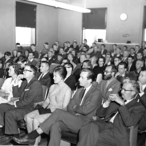 Design seminar during Alumni Weekend, 1962