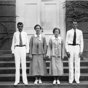 Officers of state 4-H Council in 1937