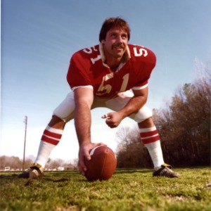 N. C. State football player Jim Ritcher