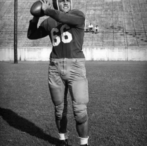 N. C. State football player Ogden Smith